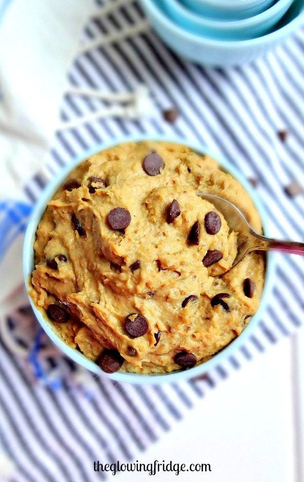 Healthy Vegan “Cookie Dough” Dip