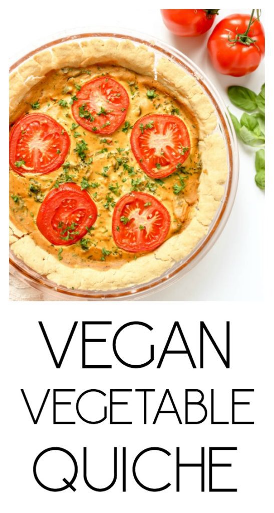Vegan Vegetable Quiche